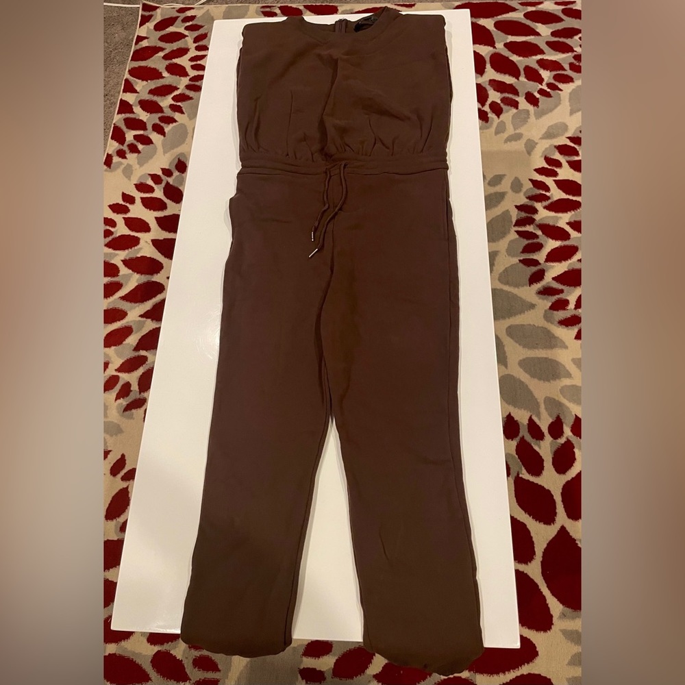 Brown Jumpsuit